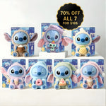 Load image into Gallery viewer, All 7 Plush Set (Complete Collection) - Labubu Stitch Official Disney® Limited Edition
